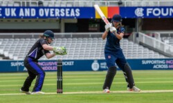 UK Armed Forces Cricket Association (UKAFCA) Men and Women’s Armed Forces T20 Cricket Day held at Lord’s Cricket Ground.The opening match took place at the Utilita Bowl, Southampton between the Army and the Royal Air Force, and won by the RAF, determined the order of play for the men’s matches played at Lord’s Thu 22 May 25.22 May 25