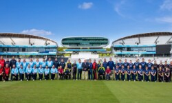 Teams and officials taking part in the UK Armed Forces Cricket Association (UKAFCA) Men and Women’s Armed Forces T20 Cricket Day event will be held at Lord’s Cricket Ground on Thurs 22 May 25.
The opening match took place at the Utilita Bowl, Southampton between the Army and the Royal Air Force, the result of which determined the order of play for the men’s matches due to take place at Lord’s Thu 22 May 25.