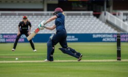 UK Armed Forces Cricket Association (UKAFCA) Men and Women’s Armed Forces T20 Cricket Day held at Lord’s Cricket Ground.The opening match took place at the Utilita Bowl, Southampton between the Army and the Royal Air Force, and won by the RAF, determined the order of play for the men’s matches played at Lord’s Thu 22 May 25.22 May 25