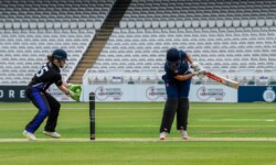 UK Armed Forces Cricket Association (UKAFCA) Men and Women’s Armed Forces T20 Cricket Day held at Lord’s Cricket Ground.The opening match took place at the Utilita Bowl, Southampton between the Army and the Royal Air Force, and won by the RAF, determined the order of play for the men’s matches played at Lord’s Thu 22 May 25.22 May 25