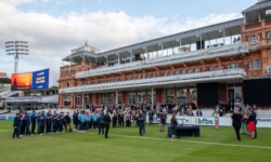 UK Armed Forces Cricket Association (UKAFCA) Men and Women’s Armed Forces T20 Cricket Day held at Lord’s Cricket Ground.The opening match took place at the Utilita Bowl, Southampton between the Army and the Royal Air Force, and won by the RAF, determined the order of play for the men’s matches played at Lord’s Thu 22 May 25.Royal Air Force win the UK Armed Forces T20 Cricket 2025.22 May 25