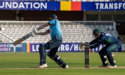 UK Armed Forces Cricket Association (UKAFCA) Men and Women’s Armed Forces T20 Cricket Day held at Lord’s Cricket Ground.The opening match took place at the Utilita Bowl, Southampton between the Army and the Royal Air Force, and won by the RAF, determined the order of play for the men’s matches played at Lord’s Thu 22 May 25.22 May 25